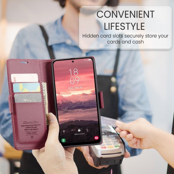 CaseMe Samsung Galaxy A56 Fodral 023 Series Röd