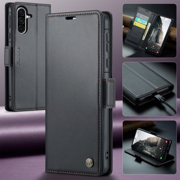 CaseMe Samsung Galaxy A56 Fodral 023 Series Svart