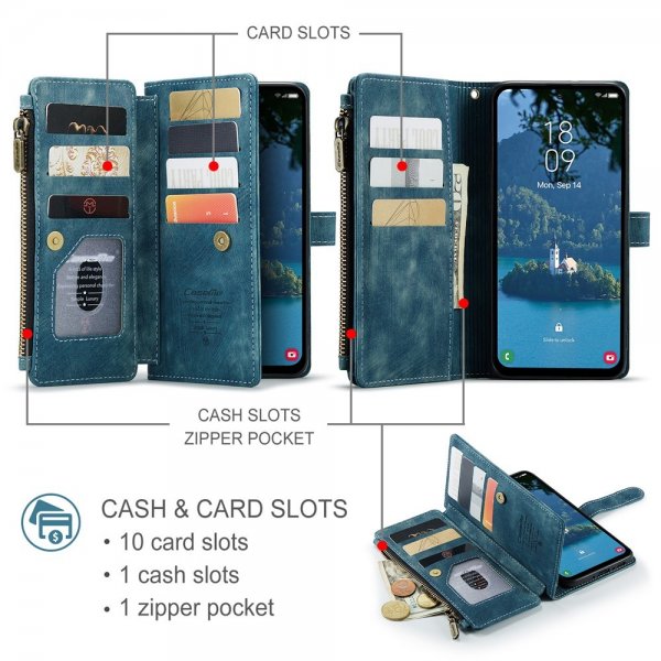 CaseMe Samsung Galaxy A56 Fodral C30 Series Blå
