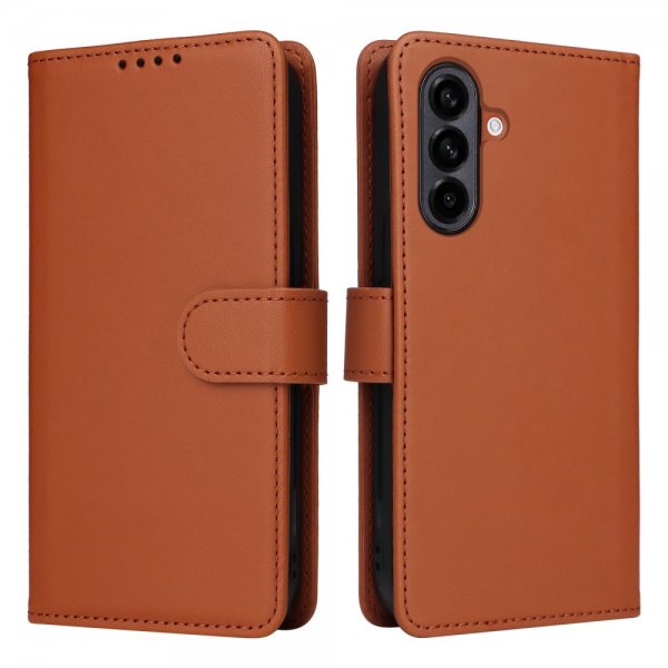 Betopnice Samsung Galaxy A56 Fodral med Löstagbart Skal 005 Brun