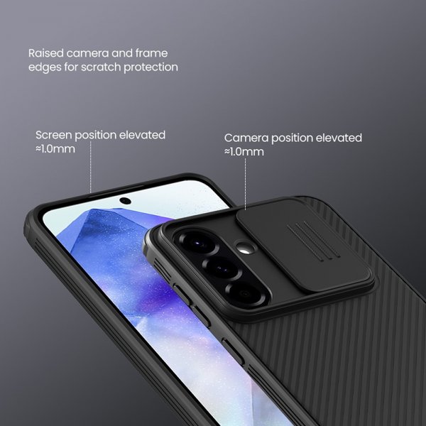 Nillkin Samsung Galaxy A56 Skal CamShield Pro Svart