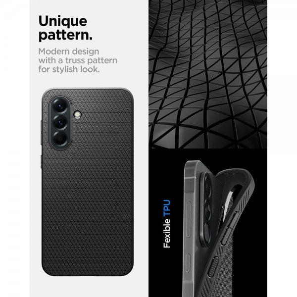Spigen Samsung Galaxy A56 Skal Liquid Air Matte Black