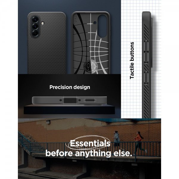 Spigen Samsung Galaxy A56 Skal Liquid Air Matte Black