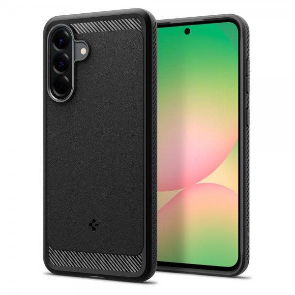 Spigen Samsung Galaxy A56 Skal Rugged Armor Matte Black