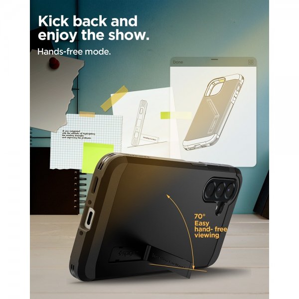 Spigen Samsung Galaxy A56 Skal Tough Armor Svart