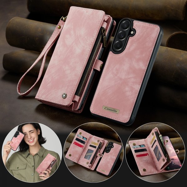 CaseMe Samsung Galaxy A57 Fodral 008 Series Löstagbart Skal Rosa