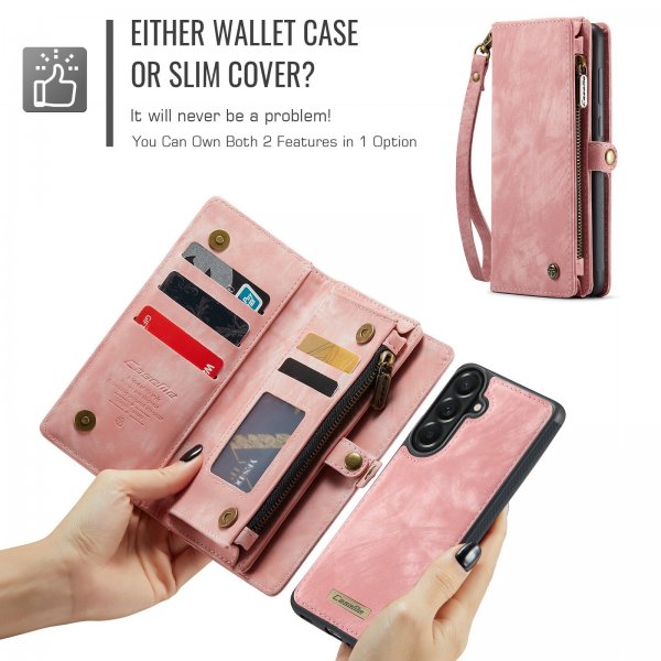 CaseMe Samsung Galaxy A57 Fodral 008 Series Löstagbart Skal Rosa