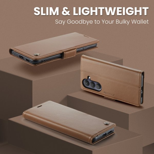 CaseMe Samsung Galaxy A57 Fodral 023 Series Brun