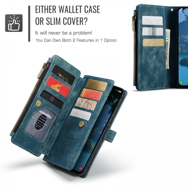 CaseMe Samsung Galaxy A57 Fodral C30 Series Blå