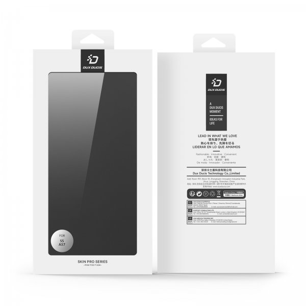 Dux Ducis Samsung Galaxy A57 Fodral Skin Pro Series Svart