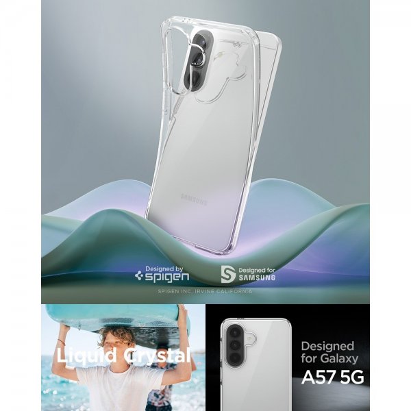 Spigen Samsung Galaxy A57 Skal Liquid Crystal Crystal Clear