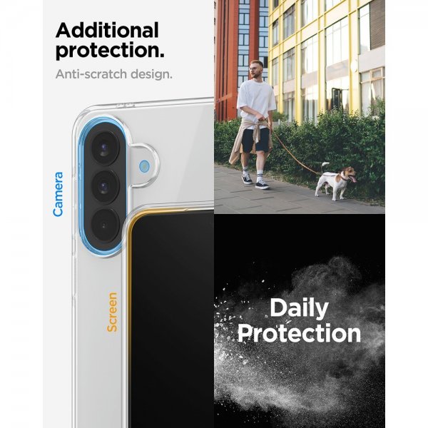 Spigen Samsung Galaxy A57 Skal Liquid Crystal Crystal Clear