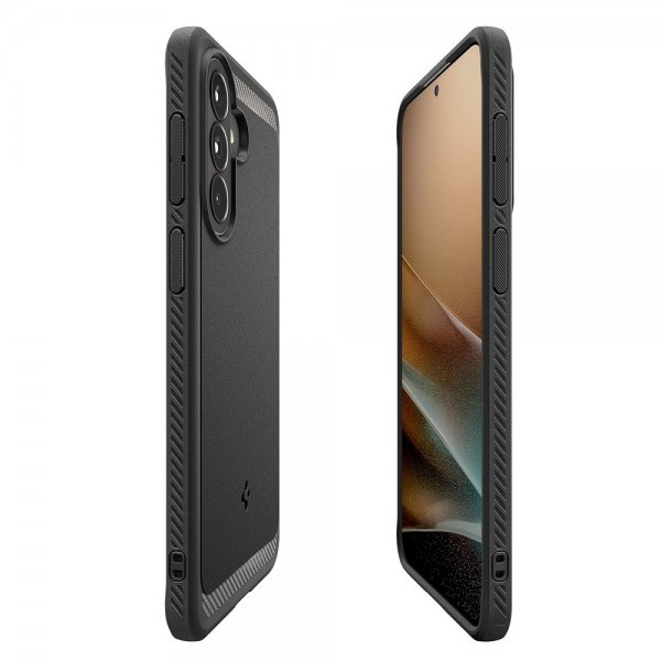 Spigen Samsung Galaxy A57 Skal Rugged Armor Matte Black