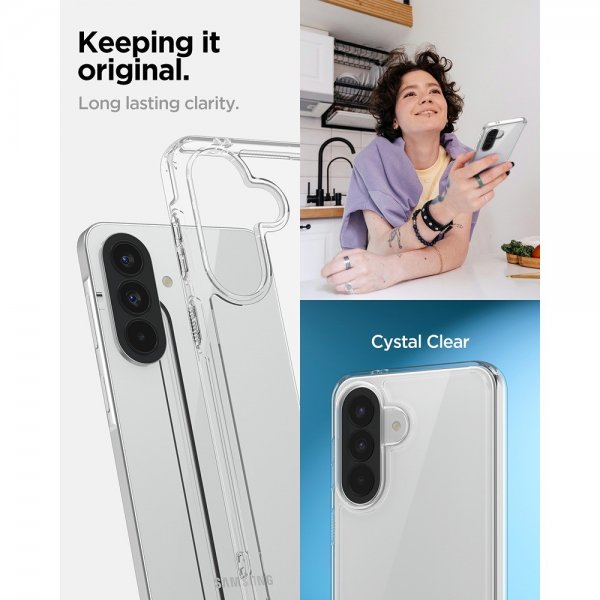 Spigen Samsung Galaxy A57 Skal Ultra Hybrid Crystal Clear
