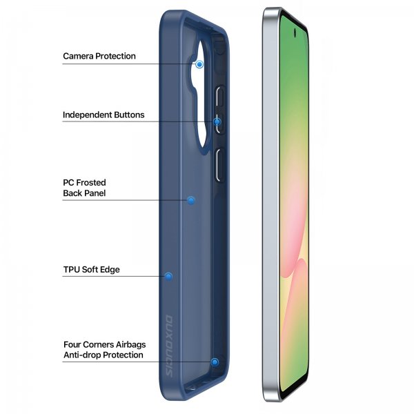 Dux Ducis Samsung Galaxy A57 Skal Yind Series Blå