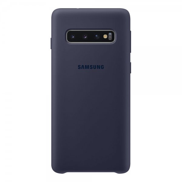 Samsung Original Galaxy S10 Skal Silicone Cover Navy
