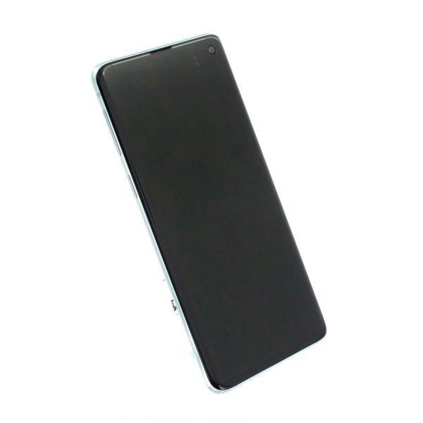 Samsung Galaxy S10 (SM-G973F) Skärm med LCD Display Original - Grön