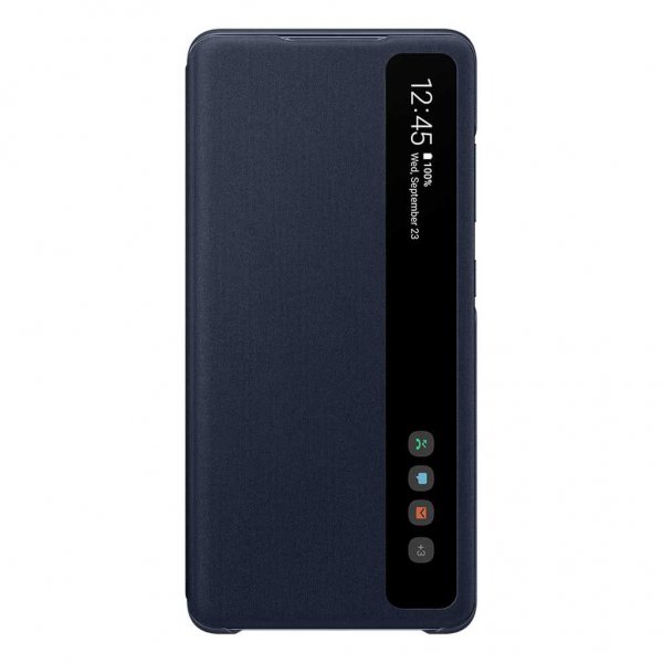 Samsung Original Samsung Galaxy S20 FE Fodral Clear View Cover Navy