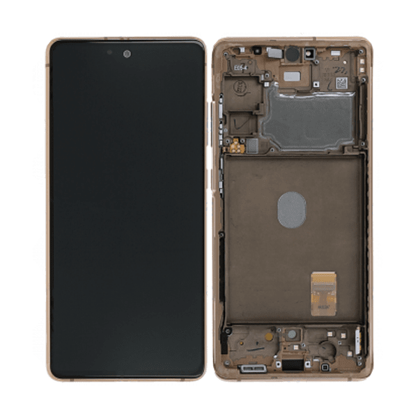 Samsung Galaxy S20 FE Skärm med LCD Display Original - Orange