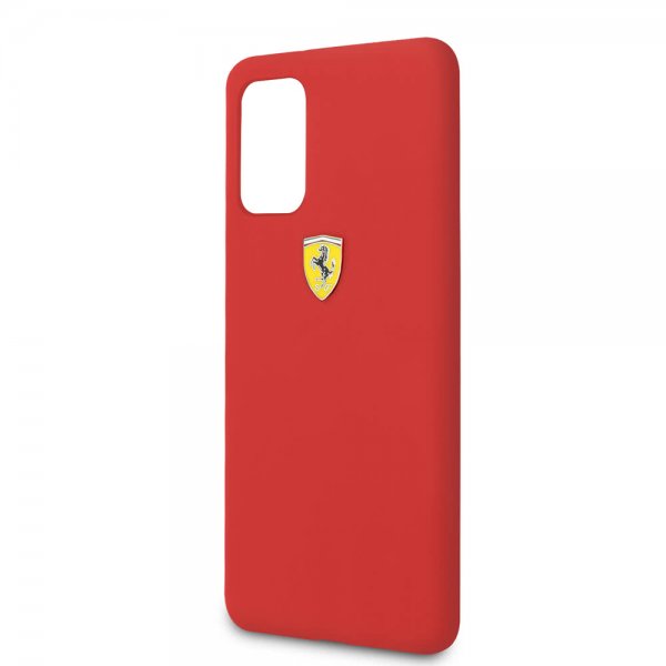 Ferrari Samsung Galaxy S20 Plus Skal med Logo Röd