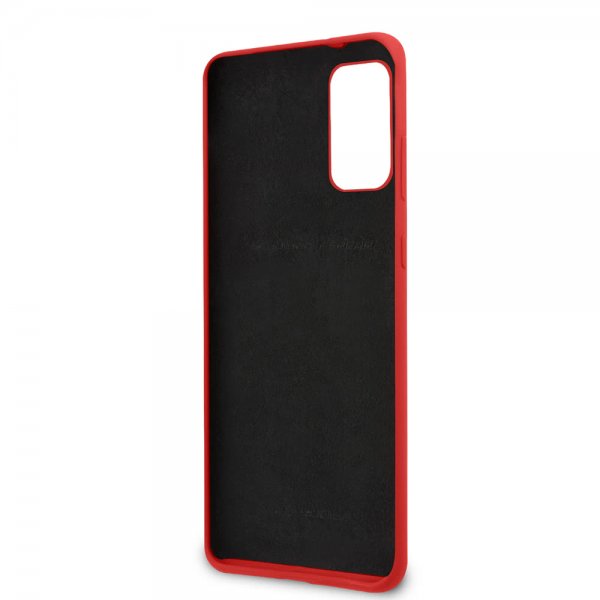 Ferrari Samsung Galaxy S20 Plus Skal med Logo Röd