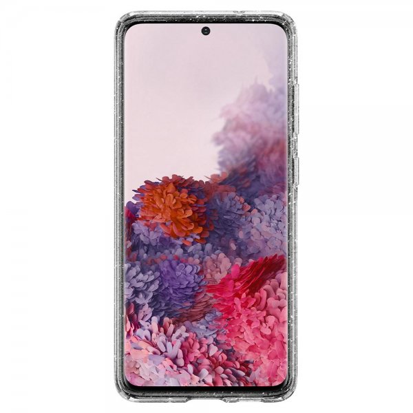 Spigen Samsung Galaxy S20 Skal Liquid Crystal Glitter Crystal Quartz