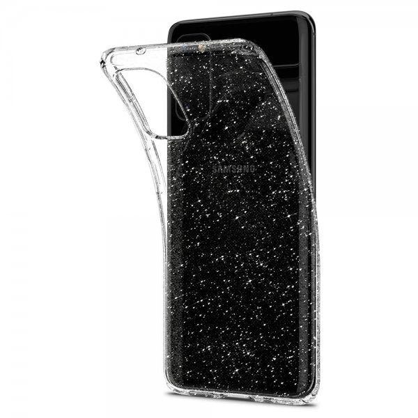 Spigen Samsung Galaxy S20 Skal Liquid Crystal Glitter Crystal Quartz