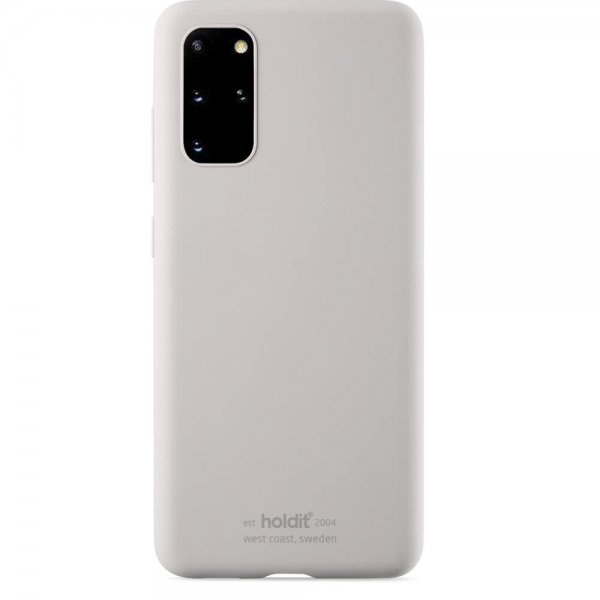 holdit Samsung Galaxy S20 Skal Silikon Taupe