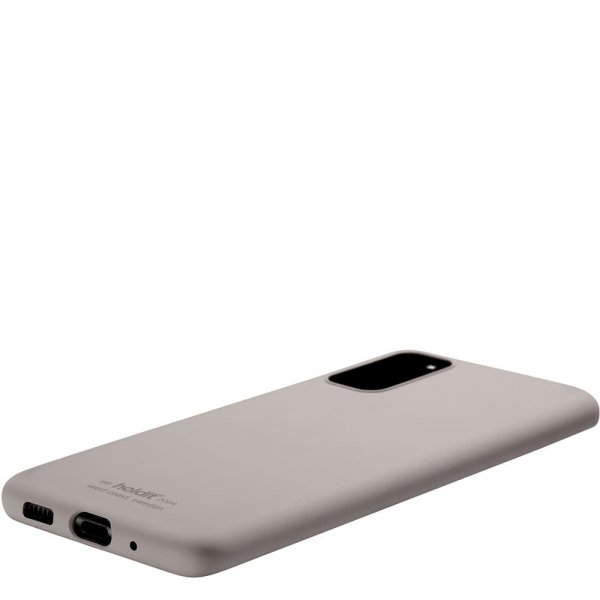 holdit Samsung Galaxy S20 Skal Silikon Taupe