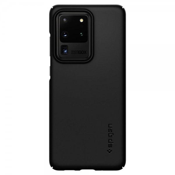 Spigen Samsung Galaxy S20 Ultra Skal Thin Fit Svart
