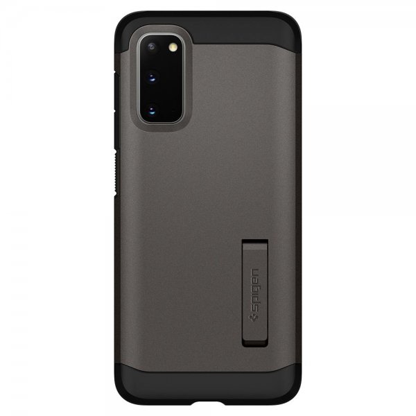 Spigen Samsung Galaxy S20 Skal Tough Armor Gunmetal
