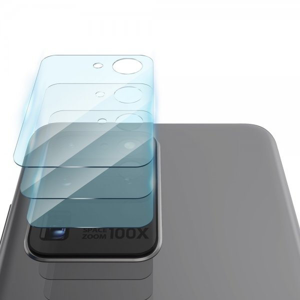 Ringke Samsung Galaxy S20 Ultra Kameraskydd Camera Protector Glass 3-pack