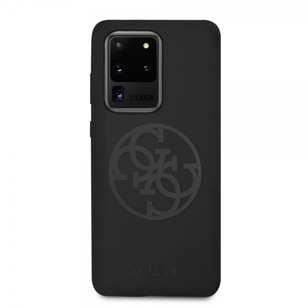 Guess Samsung Galaxy S20 Ultra Skal med Logo Svart