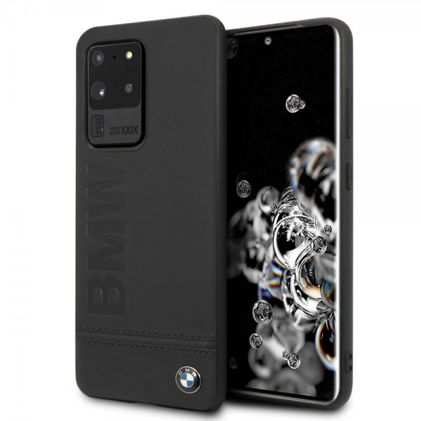 BMW Samsung Galaxy S20 Ultra Skal med Logo Svart