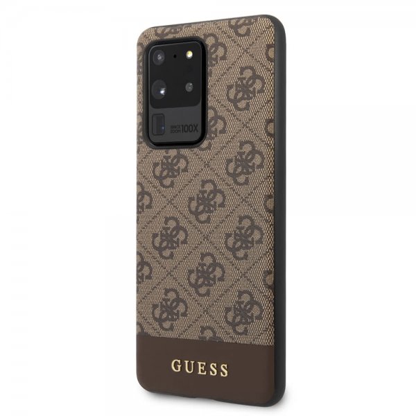Guess Samsung Galaxy S20 Ultra Skal Monogram Brun