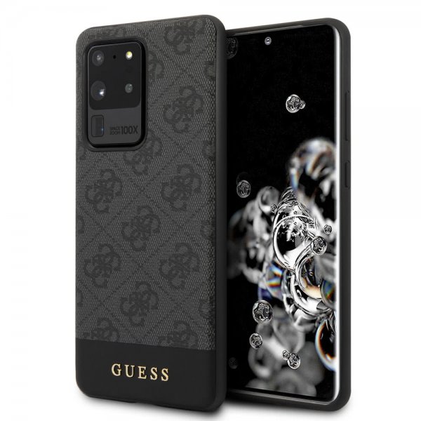 Guess Samsung Galaxy S20 Ultra Skal Monogram Grå