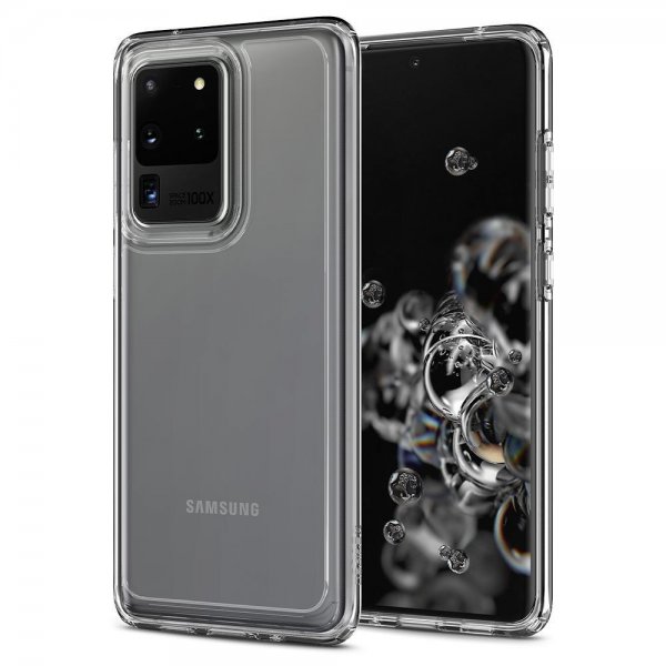 Spigen Samsung Galaxy S20 Ultra Skal Ultra Hybrid Crystal Clear