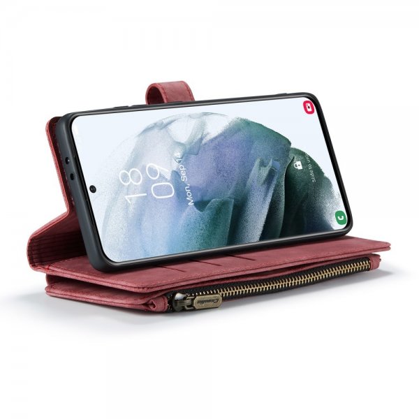 CaseMe Samsung Galaxy S21 FE Fodral C30 Series Röd