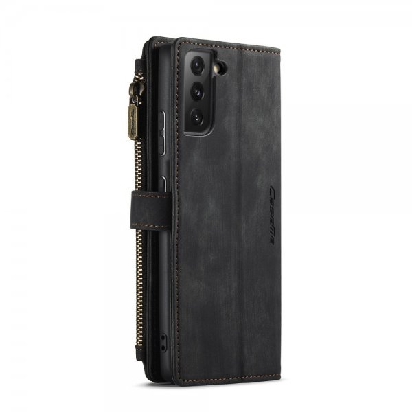 CaseMe Samsung Galaxy S21 FE Fodral C30 Series Svart