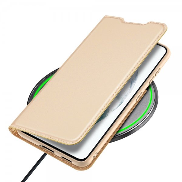 Dux Ducis Samsung Galaxy S21 FE Fodral Skin Pro Series Guld