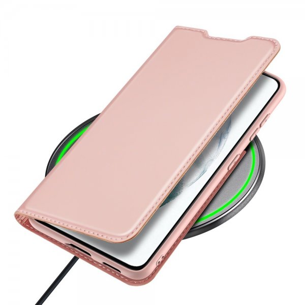 Dux Ducis Samsung Galaxy S21 FE Fodral Skin Pro Series Rosa