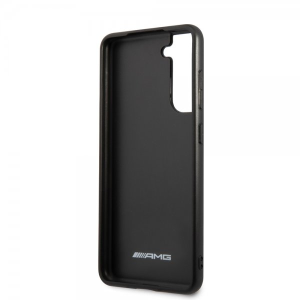 AMG Samsung Galaxy S21 FE Skal Debossed Lines Svart