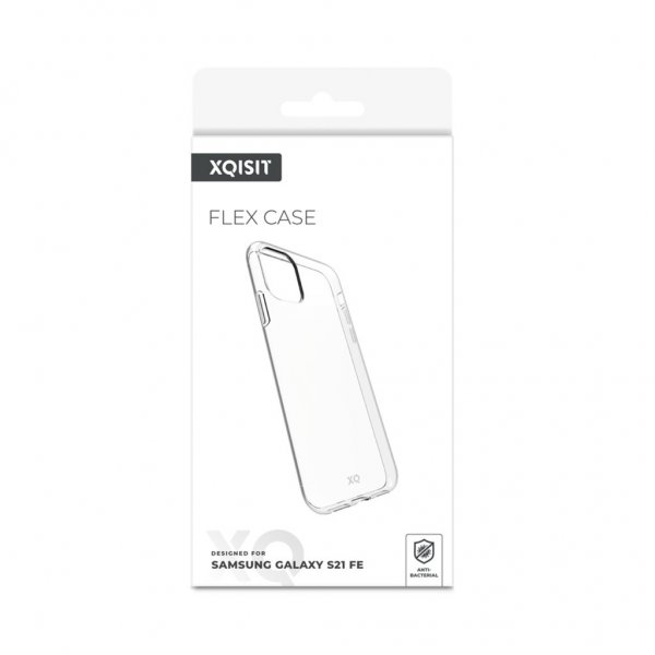 Xqisit Samsung Galaxy S21 FE Skal Flex Case Transparent