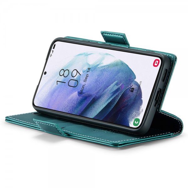 CaseMe Samsung Galaxy S21 Fodral 023 Series Grön