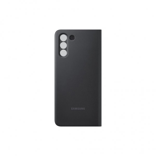 Samsung Original Galaxy S21 Plus Fodral Smart Clear View Cover Svart