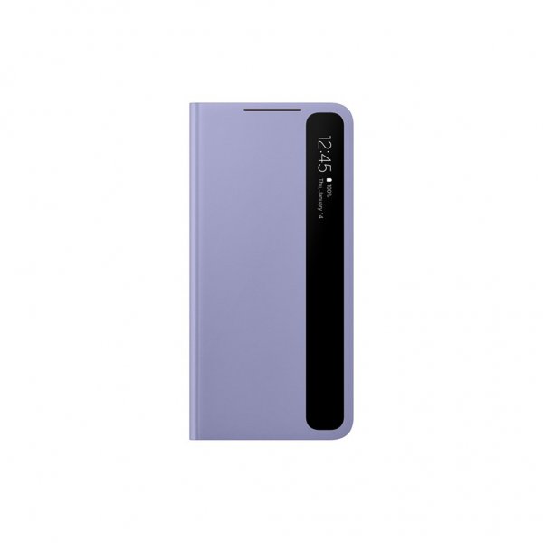 Samsung Original Galaxy S21 Plus Fodral Smart Clear View Cover Violet