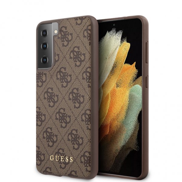 Guess Samsung Galaxy S21 Plus Skal 4G Brun
