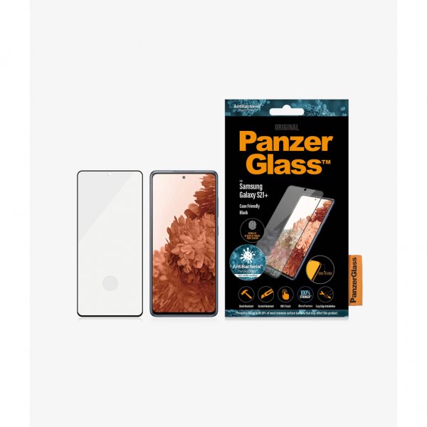 PanzerGlass Samsung Galaxy S21 Plus Skärmskydd Case Friendly Fingerprint