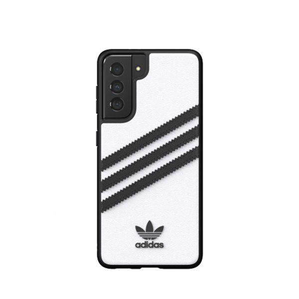 Adidas Samsung Galaxy S21 Skal 3 Stripes Snap Case Vit