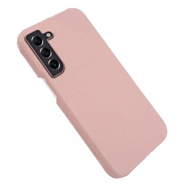Samsung Galaxy S21 Skal Äkta Läder MagSafe Rosa